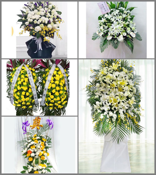 福建福州长乐市潭头镇白事花篮预定